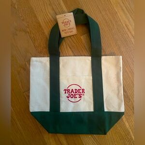Mini Green Trader Joe’s Canvas Bag